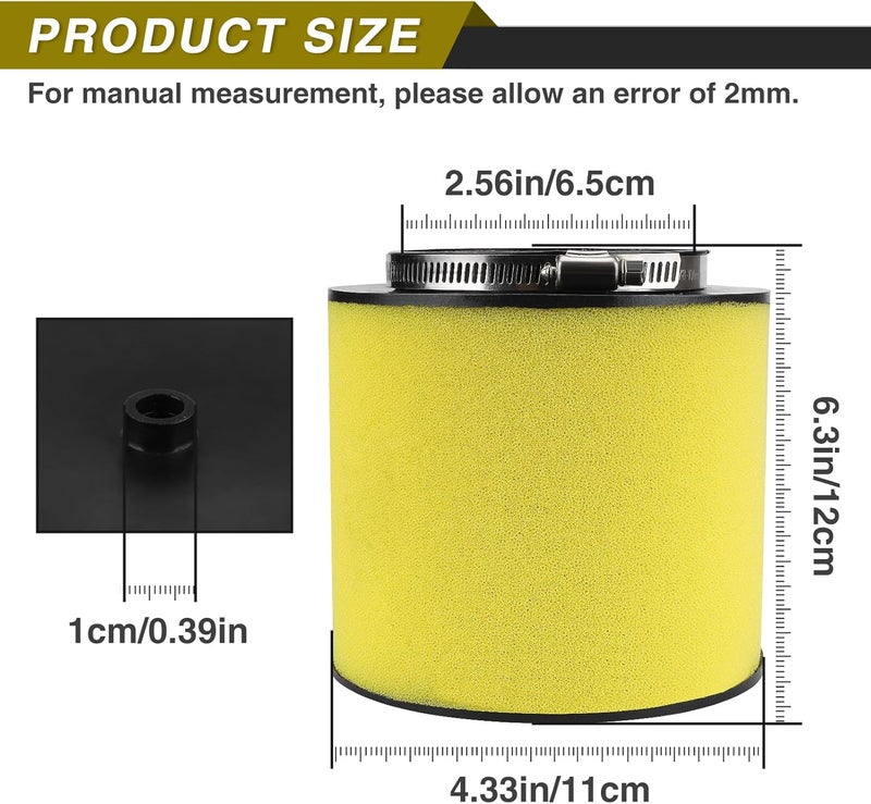 Lonsda Fourtrax 300 Air Filter 17254-HC5-900 for Honda Foreman 400 450 Fourtrax 300 TRX300 TRX300FW TRX400FW TRX450S TRX450FM TRX450FE TRX450ES 1992 1993 1994 1995 1996 1997 1998 1999 2000 - Image 2